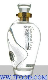 噴涂彩色玻璃酒瓶